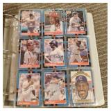 Binder of Baseball Cards