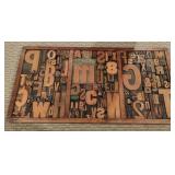 Print Block Letters Wall Collage 17x32