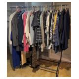 Wardrobe Rack of Womens Clothing