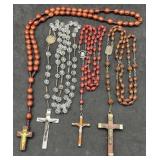 Rosaries 1 marked Sterling