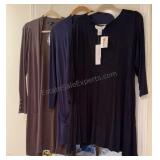 Womens Cardigan Tops Sizes 1X &2X
