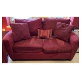 Matching Love Seat 65 inches wide 38 inches deep