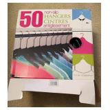 Box of 50 Non Slip Hangers