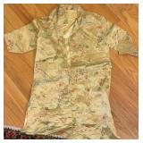 Satin Gold Chinese Kimono Jacket