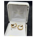 Gold over Sterling Earrings