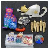 Laurel Burch & Other Pins