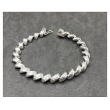 925 Silver & Stainless Bracelet