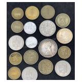 Silver 500 Lire & other World Coins
