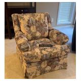 Floral Upholstered Betne Furniture Chair
