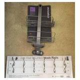 New Coat Hooks & Shower Caddy