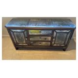 Mirrored Cabinet 16x48x23 and ncges tall