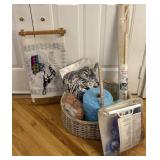 Group of Yarn & Cross Stitch Kits