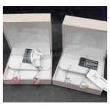 Sterling & Crystal Earrings