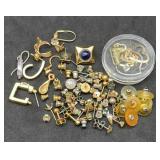 Mismatched Earrings & Backs