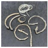 Broken 925 Silver Jewelry