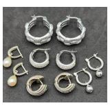 Silver Tone Earrings