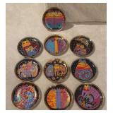Laurel Burch Collection of Plates