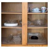 Cabinet Contents Glass Kitchen Wares