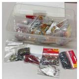 Shoe box of Jewelry Making Beads