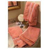 Bathroom Mirror Towels bar & Soaps