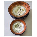 SAKURA Bowls (small bowls have small chips)