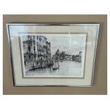 P. Geissler Venice Print 15x19