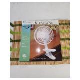 Portable Clip On Fan. Sealed Box..NEW