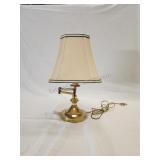 Brass desk lamp