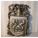 9in Tall x 6.5in Wide plastic shield decor