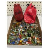 2 Bags of Marbles