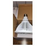 LED UNIFLOW 24 WATT GROW BULBS.  SET OF 2