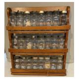 Spice Rack ready for use
