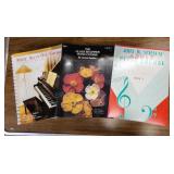 3 beginner piano lesson books