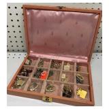 Jewelry Box & Assorted Necklaces
