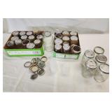 31 pcs Ball and Kerr mason jars