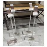 Aluminum Material Holders 30 inches to V