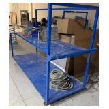 Rolling Shop Bench 36x96x65 inches tall