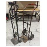 2 Dollies both need a wheel Replaced