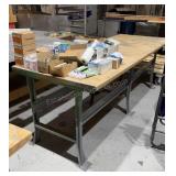 Shop Work Bench 36x96x34 inches tall