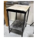Metal Work Table 19x24x33 inches tall