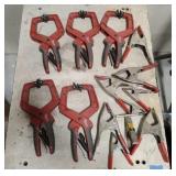 Milwaukee/Assorted Clamps
