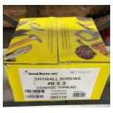 Full Box of Drywall Screws #8x3
