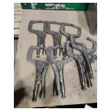 7 Pair Vise Grips