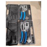 Pair of Metal Hole Punch Tools