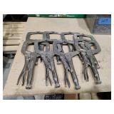 8 Pair Vise Grips
