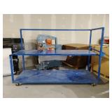 Large 2 Tier Rolling Cart 66x99x36 does not