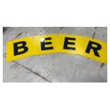 BEER Letters 17.5x17.5