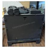 Trade show Shipping Crate Transforms to Tables