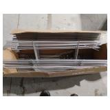 Box of Metal Sign Posts