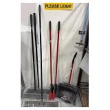 Shop Brooms & Dustpan